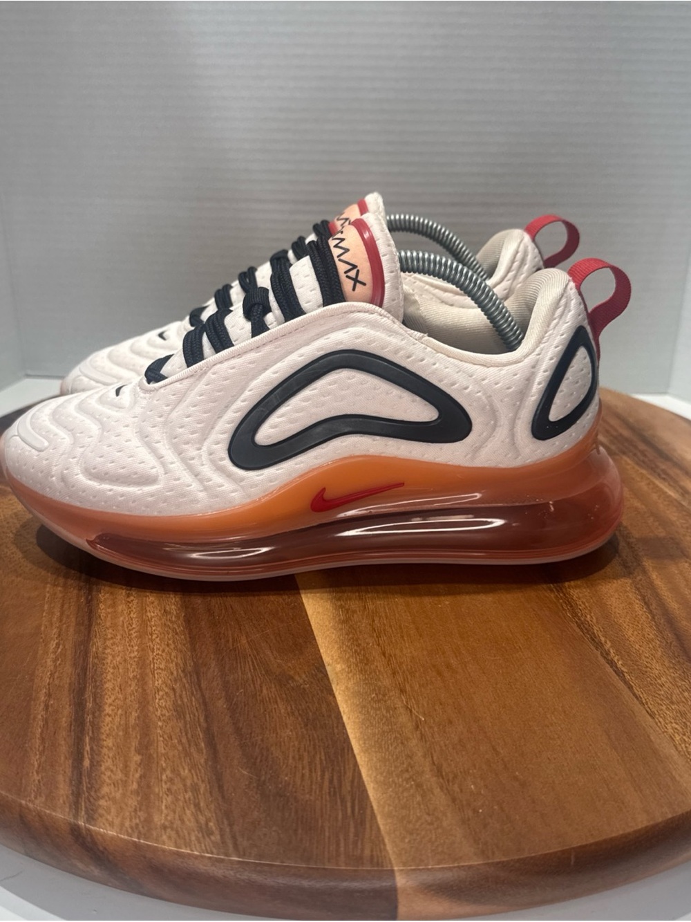 Nike Air Max 720 "Light Soft Pink Coral" AR9293-602 Women's Size 6.5 Sneakers - Picture 4 of 9
